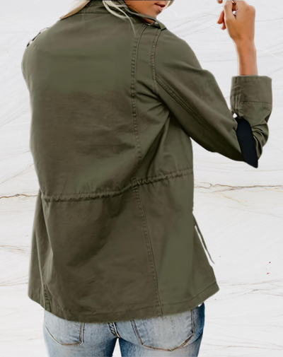 Thilde - Casual Utility Jacket Elegant