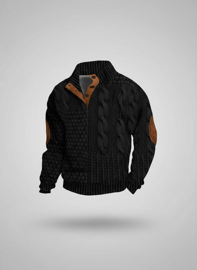 Georges™ – Vintage Εκτυπωμένο Πουλόβερ