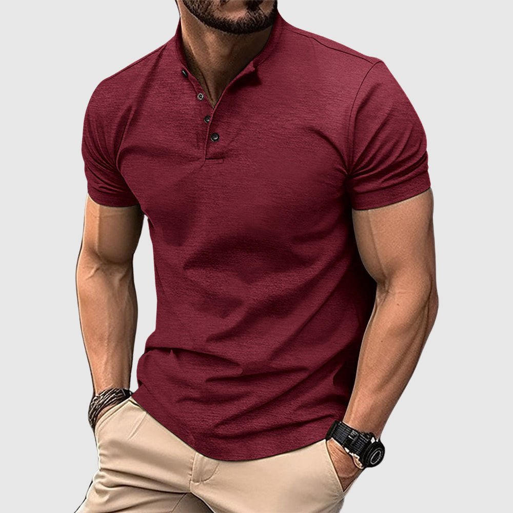 Dean™ | Προσαρμοσμένο Πικέ Henley Weston