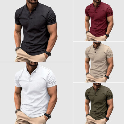 Dean™ | Προσαρμοσμένο Πικέ Henley Weston