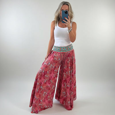 Reagan - Ελαφριά Παντελόνια Boho Chic